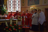 Biskup Włocławski przeprowadził wizytację kanoniczną w parafii Kłóbka
